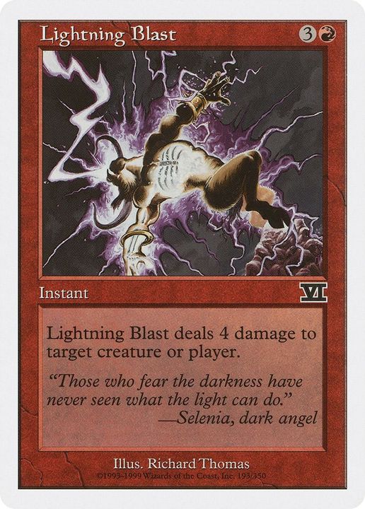 Lightning Blast in the group Magic the Gathering / Types / Colors / Red at Proxyprinters.com (32769)