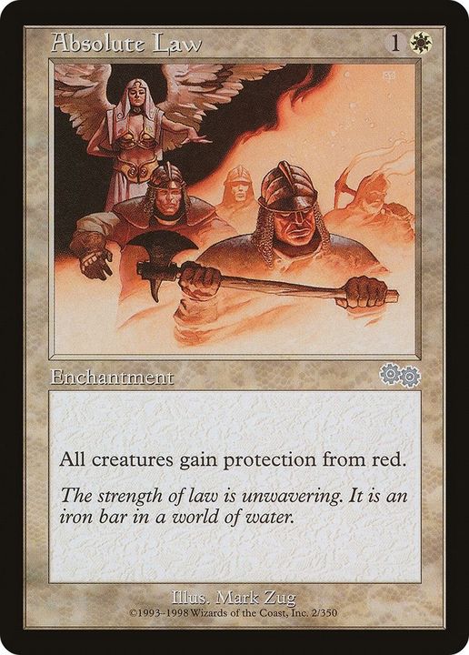 Absolute Law in the group Magic the Gathering / Sets / Urza's Saga at Proxyprinters.com (32789)