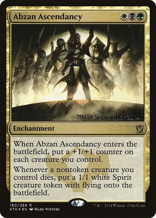 Abzan Ascendancy in the group Magic the Gathering / Types / Enchantment / Enchantment at Proxyprinters.com (32825)