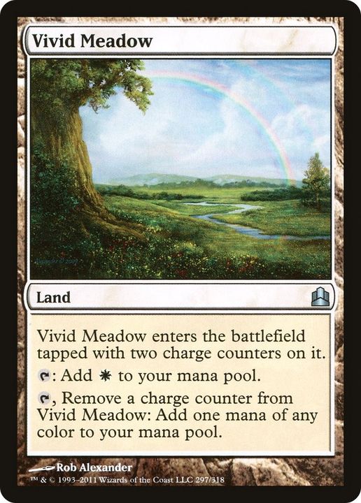 Vivid Meadow in the group Magic the Gathering / Sets / Commander 2011 at Proxyprinters.com (32833)