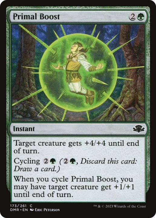 Primal Boost in the group Magic the Gathering / Types / Colors / Green at Proxyprinters.com (32846)