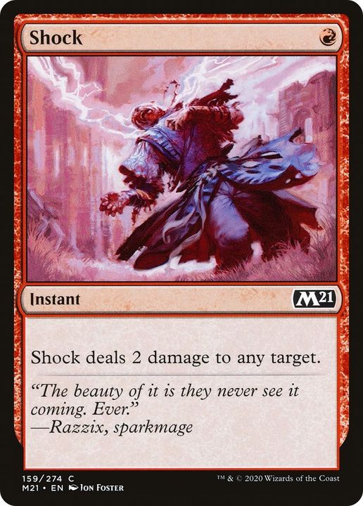 Shock in the group Magic the Gathering / Types / Colors / Red at Proxyprinters.com (32851)