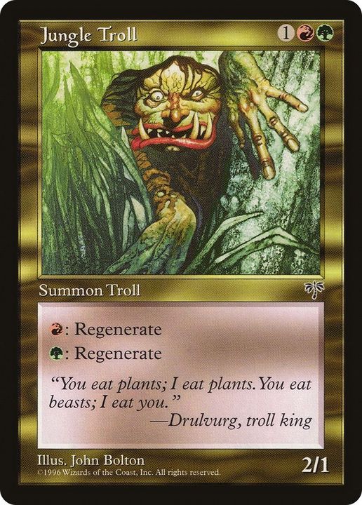 Jungle Troll in the group Magic the Gathering / Sets / Mirrodin Besieged Tokens at Proxyprinters.com (32855)