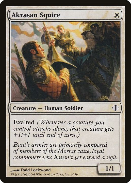 Akrasan Squire in the group Magic the Gathering / Types / Creatures / Human at Proxyprinters.com (32861)