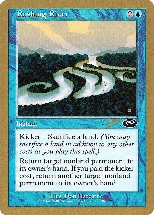 Rushing River in the group Magic the Gathering / Sets / World Championship Decks 2002 at Proxyprinters.com (32878)