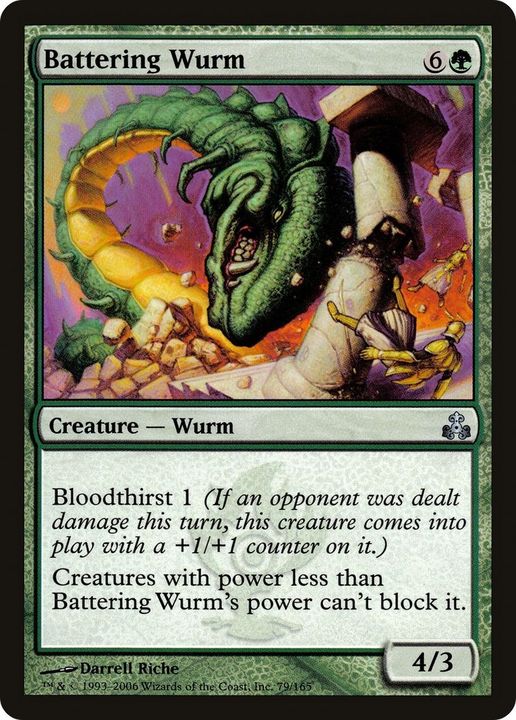 Battering Wurm in the group Singles at Proxyprinters.com (32896)