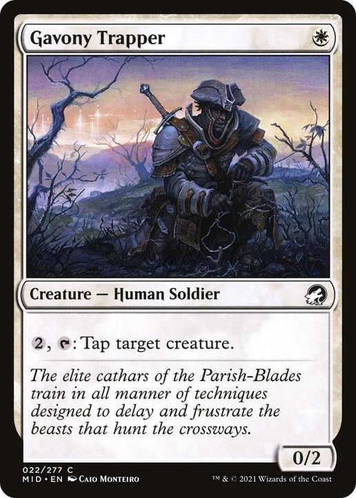 Gavony Trapper in the group Magic the Gathering / Types / Creatures / Human at Proxyprinters.com (32907)