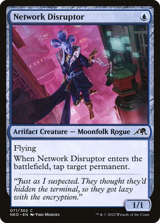 Network Disruptor in the group Magic the Gathering / Sets / Kamigawa: Neon Dynasty at Proxyprinters.com (32946)