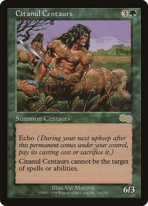 Citanul Centaurs in the group Magic the Gathering / Types / Colors / Green at Proxyprinters.com (32955)