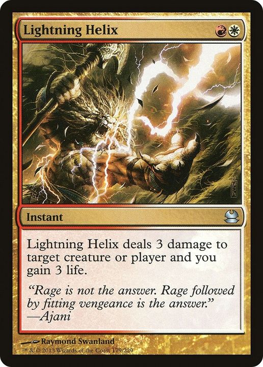 Lightning Helix in the group Magic the Gathering / Types / Colors / Multicolors / R, W at Proxyprinters.com (32961)