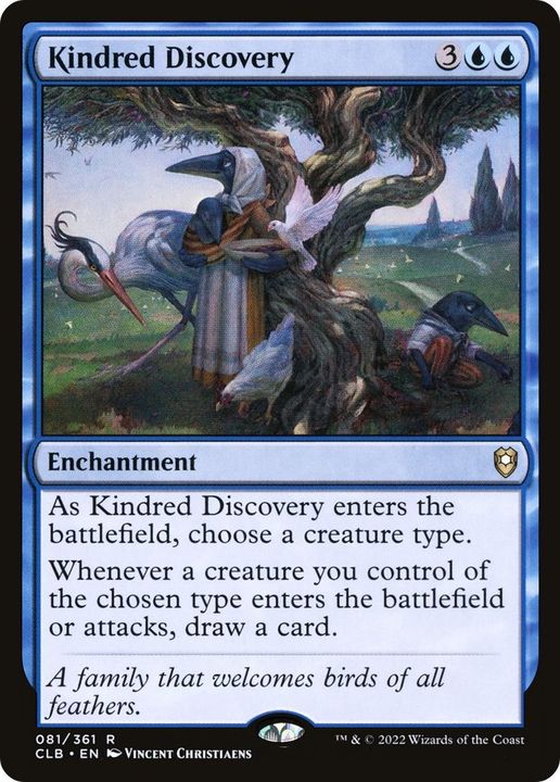 Kindred Discovery in the group Magic the Gathering / Types / Enchantment / Enchantment at Proxyprinters.com (32994)