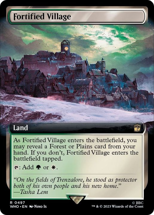 Fortified Village in the group Magic the Gathering / Types / Colors / Colorless at Proxyprinters.com (32998)