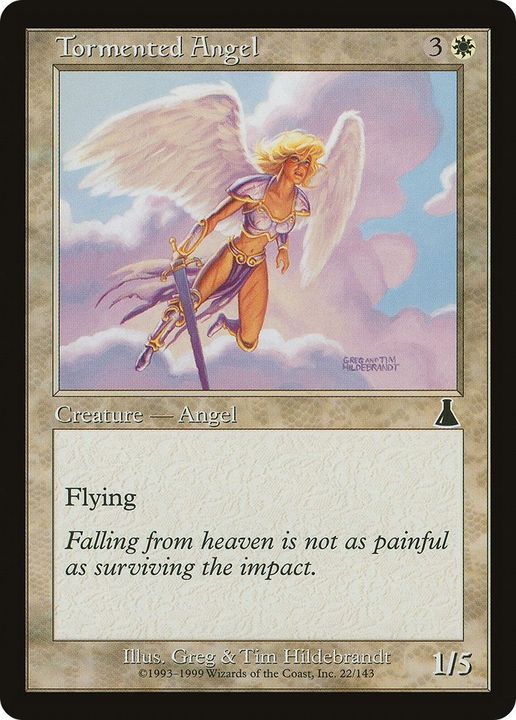 Tormented Angel in the group Magic the Gathering / Types / Colors / White at Proxyprinters.com (330)