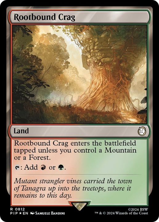 Rootbound Crag in the group Magic the Gathering / Types / Colors / Colorless at Proxyprinters.com (33006)