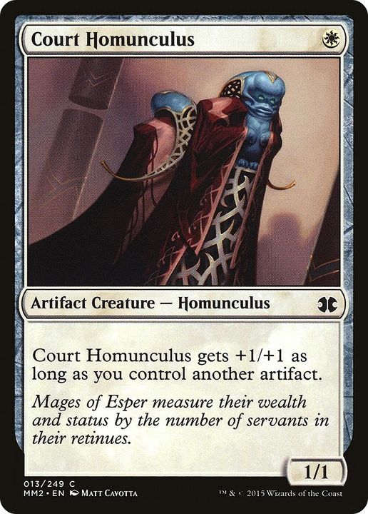 Court Homunculus in the group Magic the Gathering / Sets / Modern Masters 2017 at Proxyprinters.com (33013)