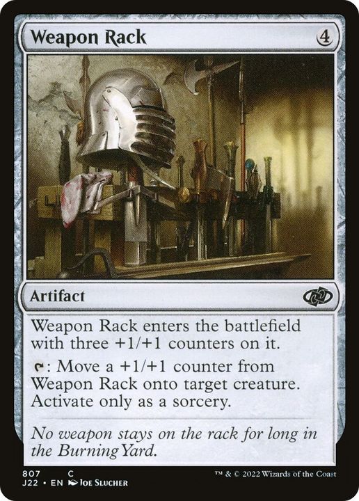 Weapon Rack in the group Magic the Gathering / Sets / Jumpstart 2022 at Proxyprinters.com (33033)