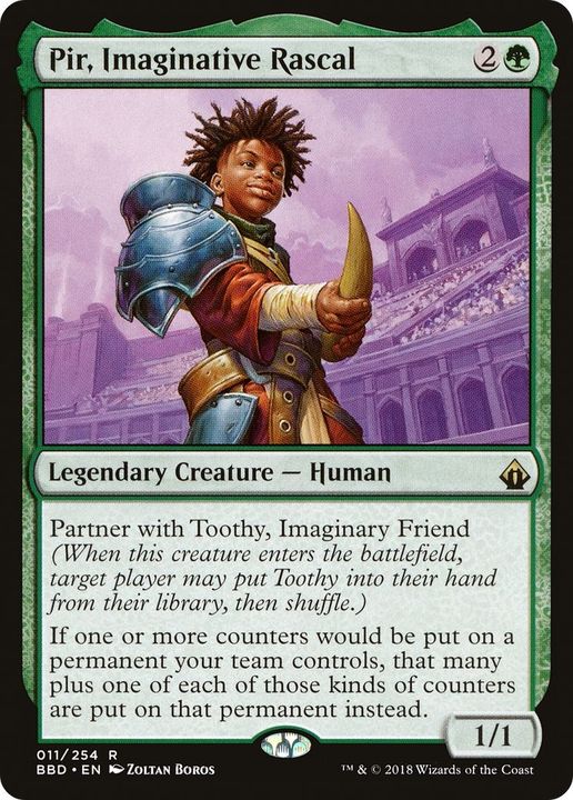 Pir, Imaginative Rascal in the group Magic the Gathering / Sets / Battlebond Promos at Proxyprinters.com (33042)