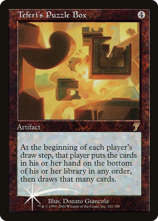 Teferi's Puzzle Box in the group Magic the Gathering / Sets / Seventh Edition at Proxyprinters.com (33053)