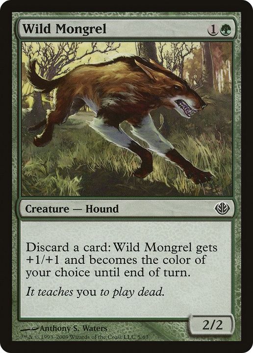 Wild Mongrel in the group Magic the Gathering / Types / Colors / Green at Proxyprinters.com (33067)