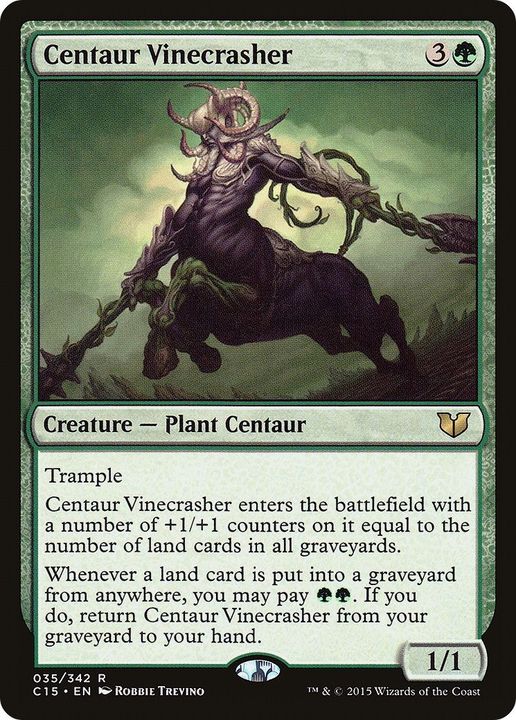 Centaur Vinecrasher in the group Magic the Gathering / Sets / Commander 2015 at Proxyprinters.com (33078)