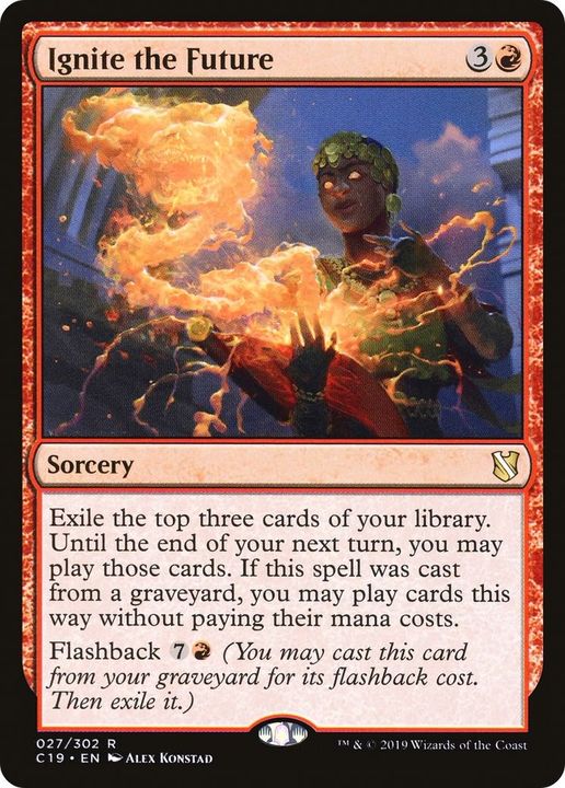 Ignite the Future in the group Magic the Gathering / Sets / Commander 2019 at Proxyprinters.com (33105)