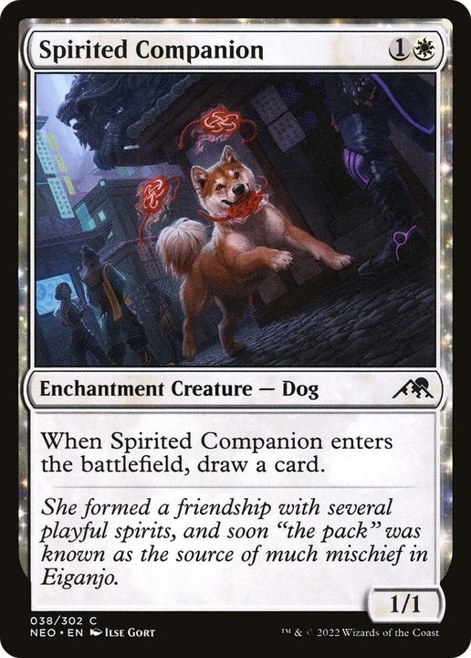 Spirited Companion in the group Magic the Gathering / Types / Colors / White at Proxyprinters.com (33133)