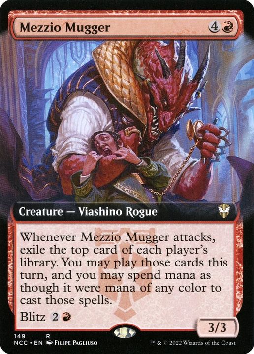 Mezzio Mugger in the group Magic the Gathering / Sets / New Capenna Commander at Proxyprinters.com (33138)