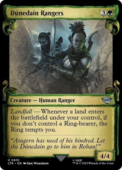 Dúnedain Rangers in the group Magic the Gathering / Types / Creatures / Human at Proxyprinters.com (33155)