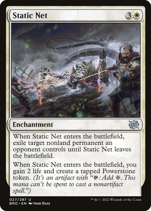 Static Net in the group Magic the Gathering / Types / Enchantment / Enchantment at Proxyprinters.com (33158)