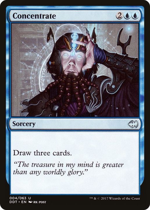 Concentrate in the group Magic the Gathering / Types / Colors / Blue at Proxyprinters.com (33173)