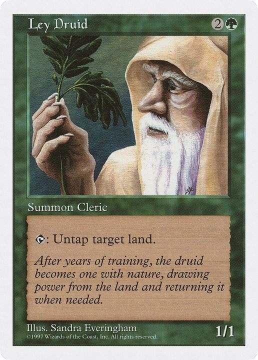 Ley Druid in the group Magic the Gathering / Sets / Fifth Edition at Proxyprinters.com (33176)