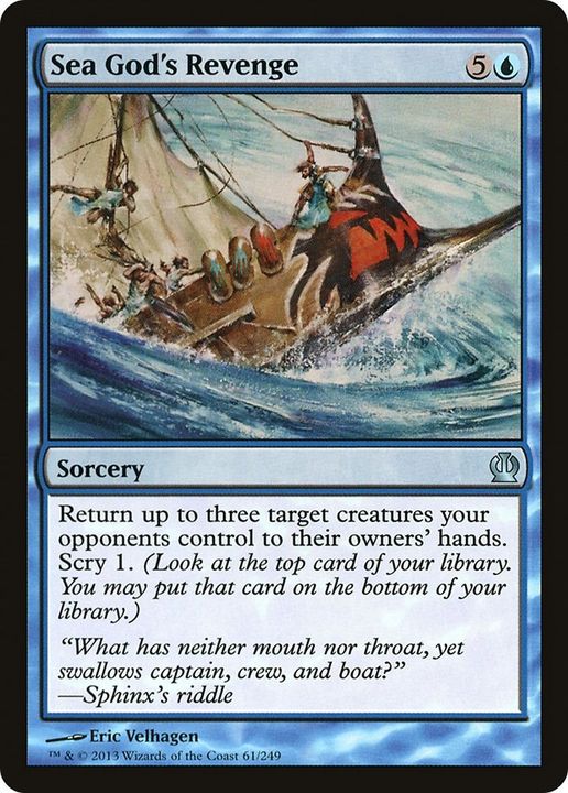 Sea God's Revenge in the group Magic the Gathering / Types / Colors / Blue at Proxyprinters.com (33178)