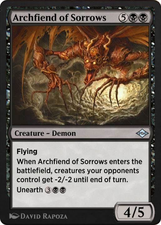 Archfiend of Sorrows in the group Advanced search at Proxyprinters.com (33191)