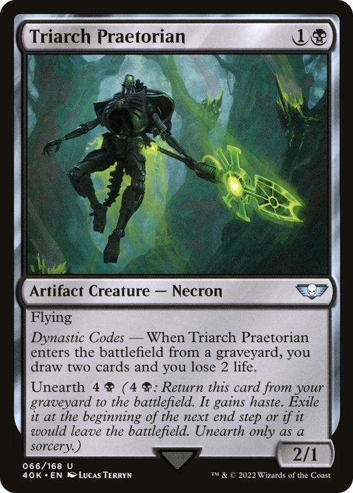 Triarch Praetorian in the group Magic the Gathering / Types / Colors / Black at Proxyprinters.com (33193)