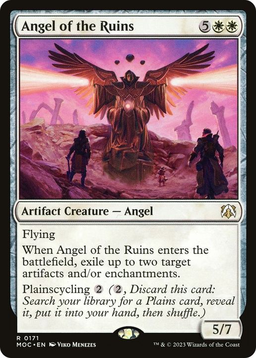 Angel of the Ruins in the group Magic the Gathering / Types / Colors / White at Proxyprinters.com (33200)