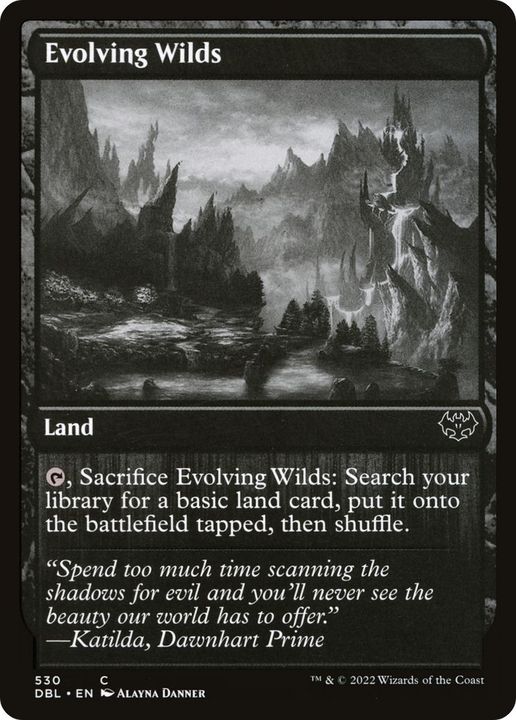 Evolving Wilds in the group Magic the Gathering / Types / Colors / Colorless at Proxyprinters.com (33213)