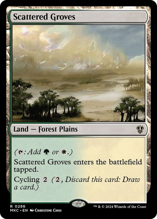 Scattered Groves in the group Magic the Gathering / Types / Land / Forest at Proxyprinters.com (33240)