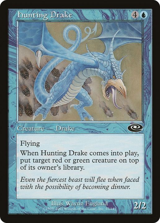 Hunting Drake in the group Magic the Gathering / Types / Colors / Blue at Proxyprinters.com (33260)