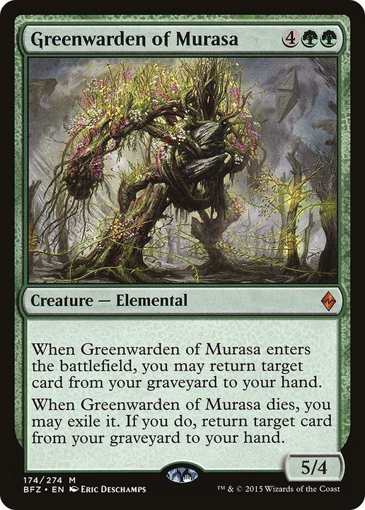 Greenwarden of Murasa in the group Magic the Gathering / Types / Colors / Green at Proxyprinters.com (33261)