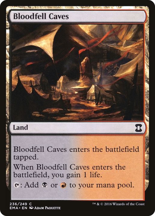 Bloodfell Caves in the group Magic the Gathering / Types / Colors / Colorless at Proxyprinters.com (33274)