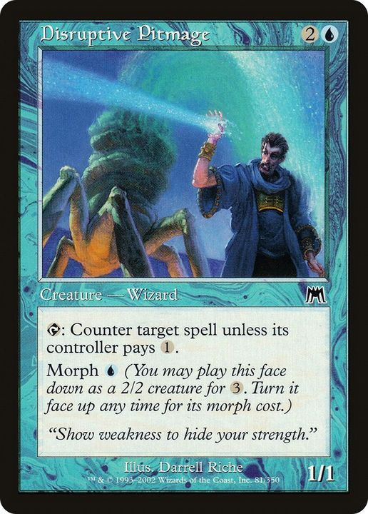 Disruptive Pitmage in the group Magic the Gathering / Types / Creatures / Wizard at Proxyprinters.com (33275)