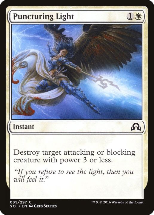 Puncturing Light in the group Magic the Gathering / Types / Colors / White at Proxyprinters.com (33279)