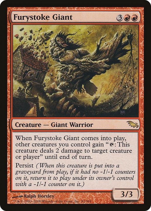 Furystoke Giant in the group Magic the Gathering / Sets / Shadowmoor at Proxyprinters.com (33280)