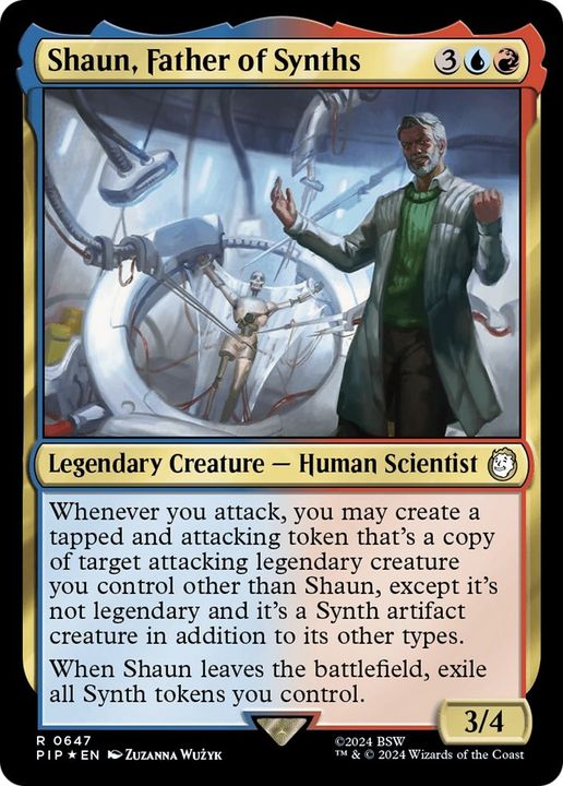 Shaun, Father of Synths in the group Magic the Gathering / Sets / Fallout at Proxyprinters.com (33288)