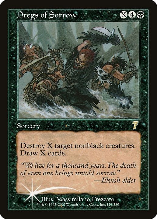 Dregs of Sorrow in the group Magic the Gathering / Types / Colors / Black at Proxyprinters.com (33290)