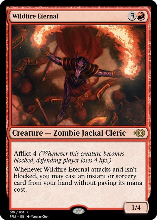 Wildfire Eternal in the group Magic the Gathering / Types / Creatures / Zombie at Proxyprinters.com (33294)