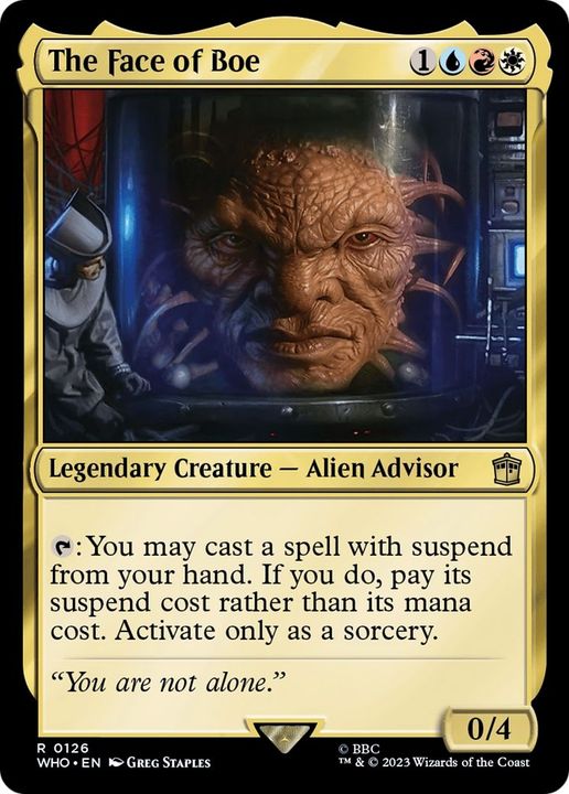 The Face of Boe in the group Magic the Gathering / Types / Colors / Multicolors / R, U, W at Proxyprinters.com (33305)