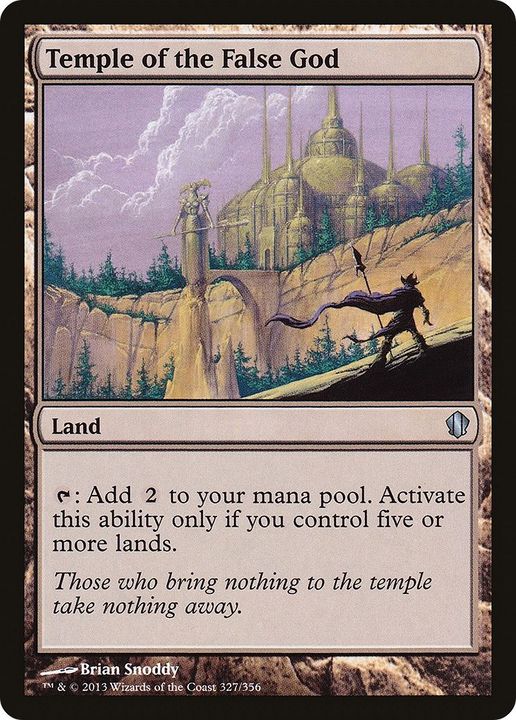 Temple of the False God in the group Magic the Gathering / Types / Colors / Colorless at Proxyprinters.com (33315)