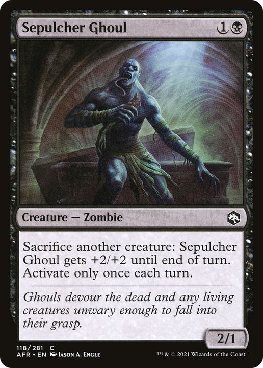 Sepulcher Ghoul in the group Magic the Gathering / Types / Creatures / Zombie at Proxyprinters.com (33332)