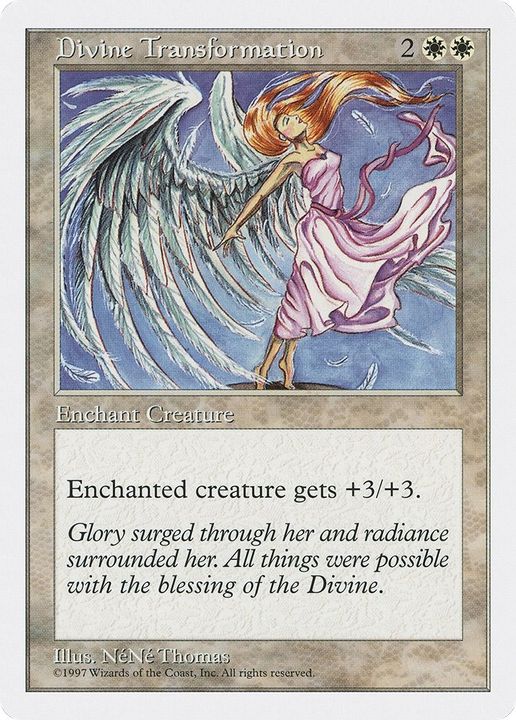 Divine Transformation in the group Magic the Gathering / Sets / Fifth Edition at Proxyprinters.com (33346)